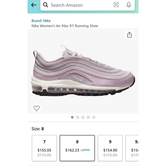 SOLD- W AIR MAX 97
PLUM FOG/METALLIC SILVER
BRUME PRUNE/ARGENT METALLIQUE - Picture 7 of 8